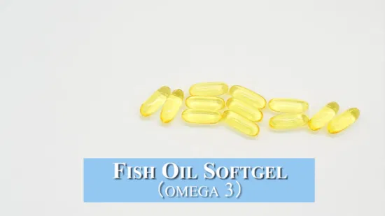Venta caliente 1000 mg Omega 3 Cápsulas de aceite de pescado EPA/DHA Suplemento dietético